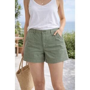 4 for $10 Old Navy Olive Shorts 8 EUC Cotton Blend